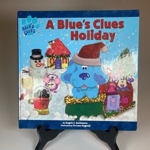 Vintage 1999 Blue’s Clues “A Blue’s Clues Holiday” by Angela Santomero